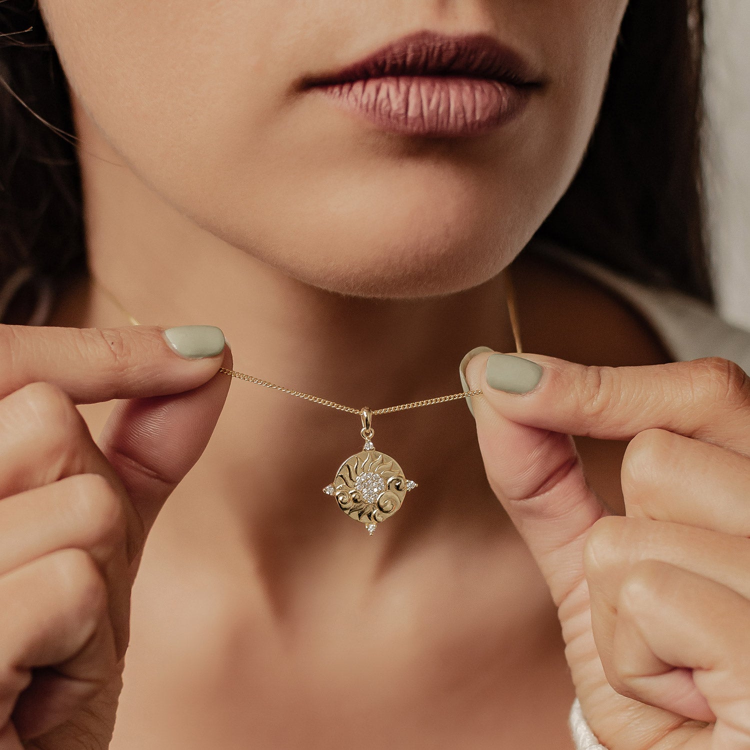 Collier Pendentif "Energy" Sterling Argent